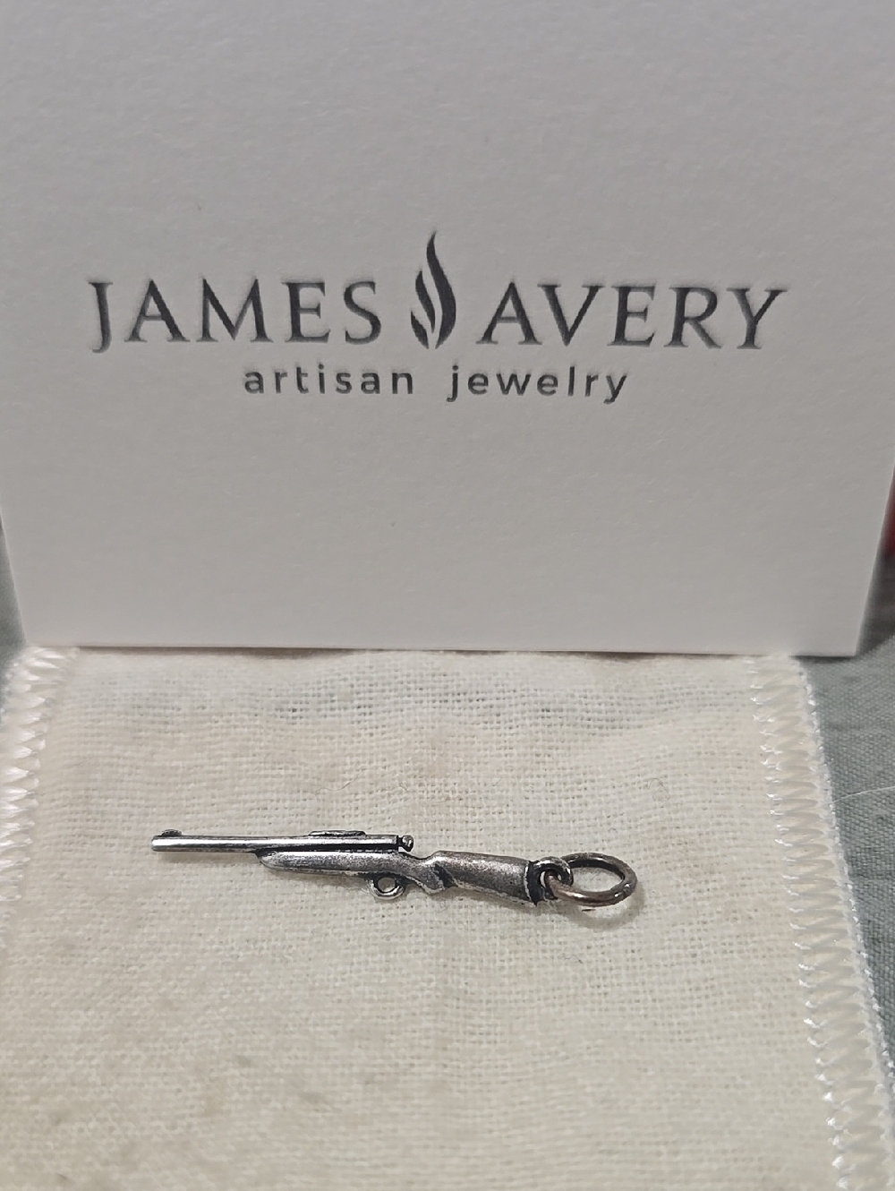 James Avery Sterling Rifle Charm - Retired